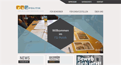 Desktop Screenshot of fsjpolitik-rlp.de